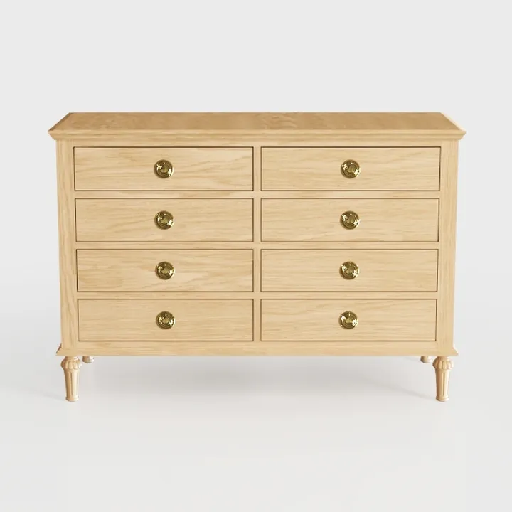 Large Rattan Side Board, Decorative Kitchen