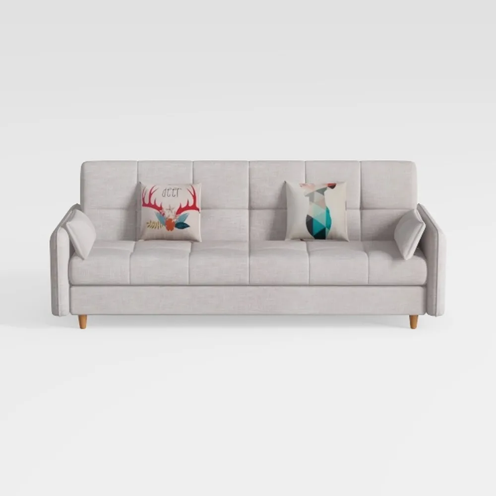 Pull Out Sofa Bed Padded Upholstered Sofa Bed