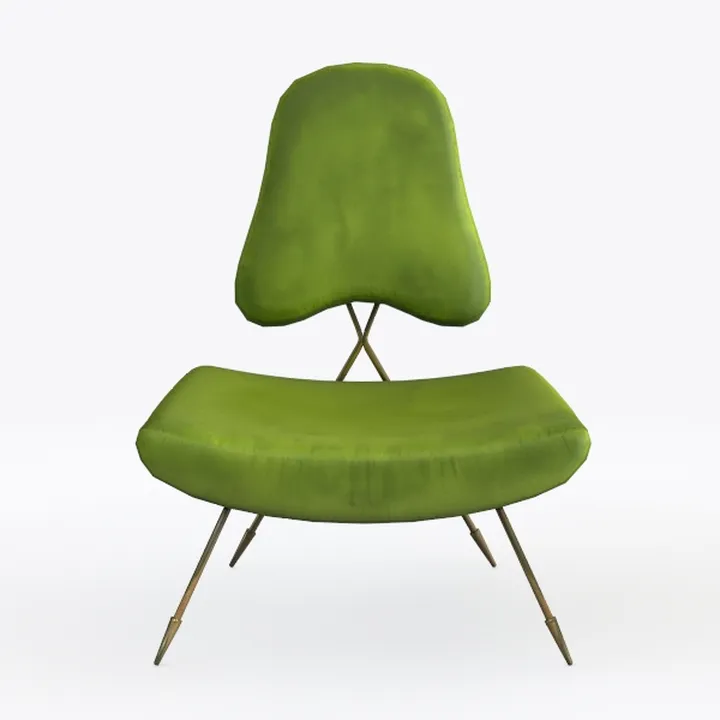 Sofa Creative Tongue Shape Living Room Single Sofa