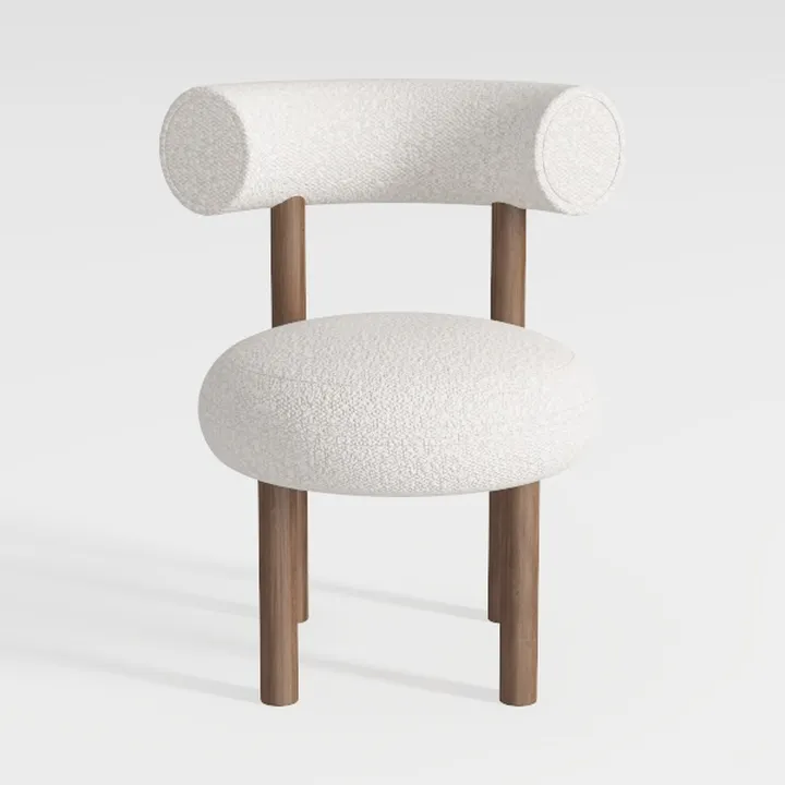 Meridian Furniture 566Cream-C Barrel Collection