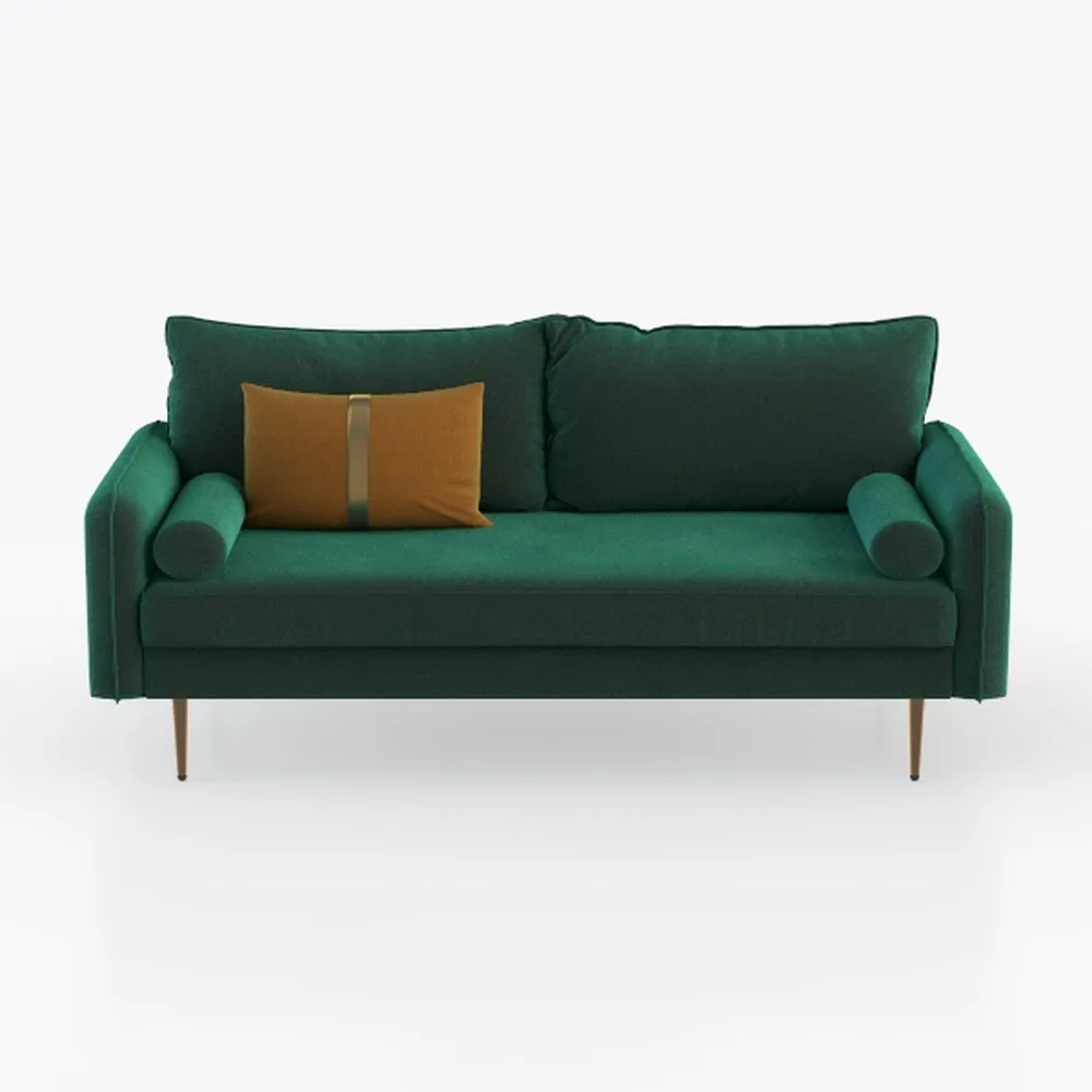 Velvet Sofa Modern Couch Tufted Loveseat with