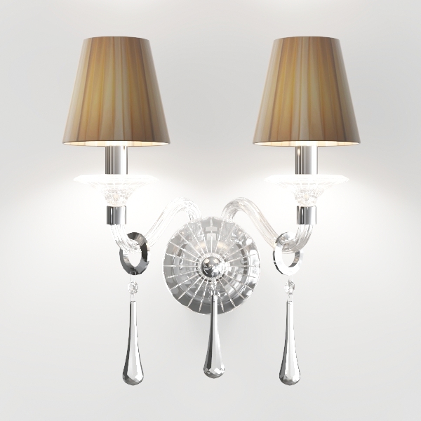 MOOLLONA Crystal wall lamp