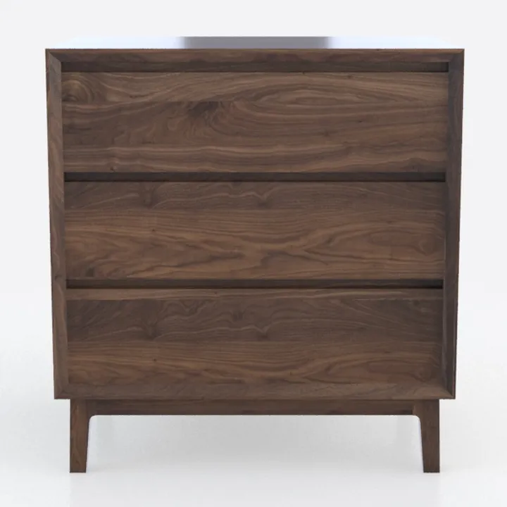 HomeRoots Distressed Oak Nightstand
