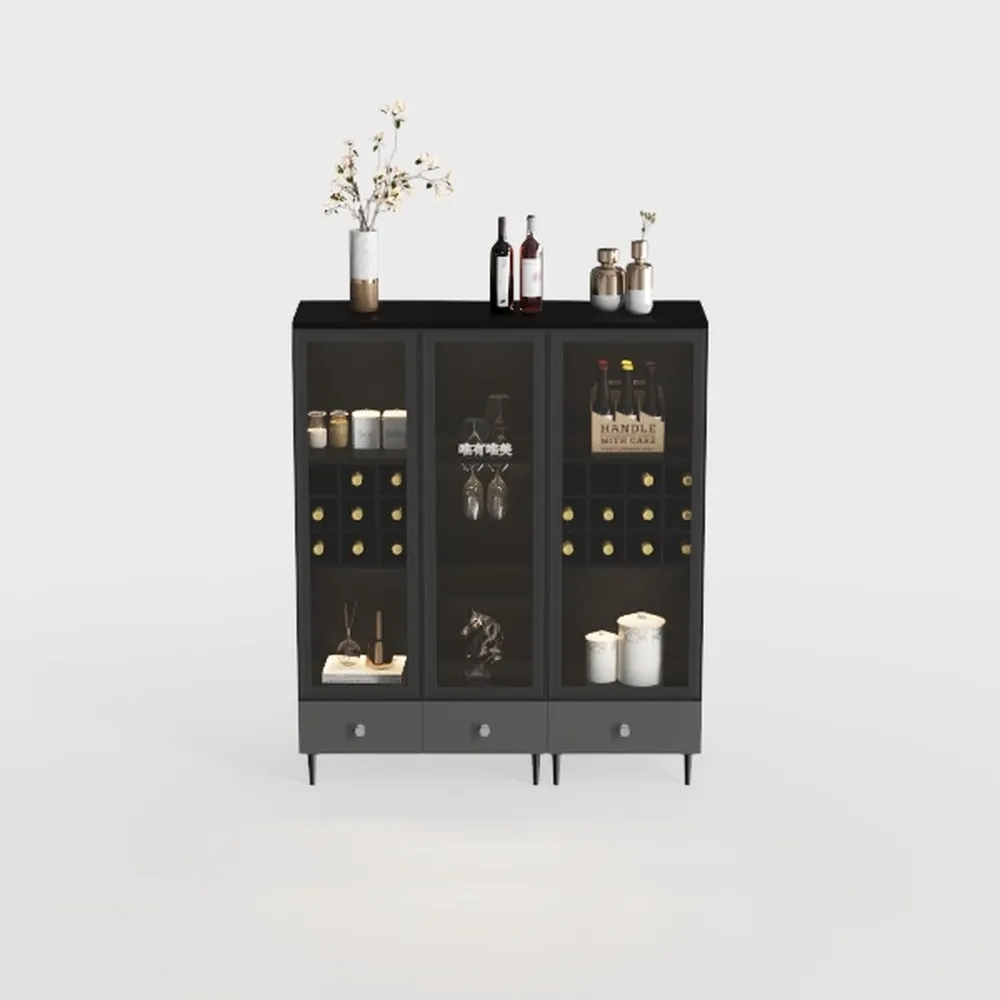 Upgraded Tall & Wide Metal Storage Cabinet with