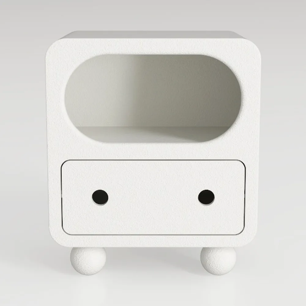 INFANS Kids Bookshelf with Wheels, Wooden Bookcase