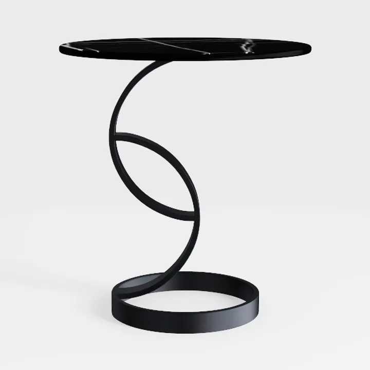 3-Tier Small Side Table, Round End Table for
