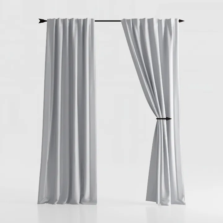 MIULEE Linen Pinch Pleated 100% Blackout Curtains 
