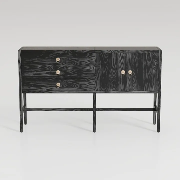 Hooker Furniture Americana Wood Server in Black