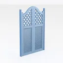 garden gate-Cozy Garden Fences & Gates Right 45 Degree View