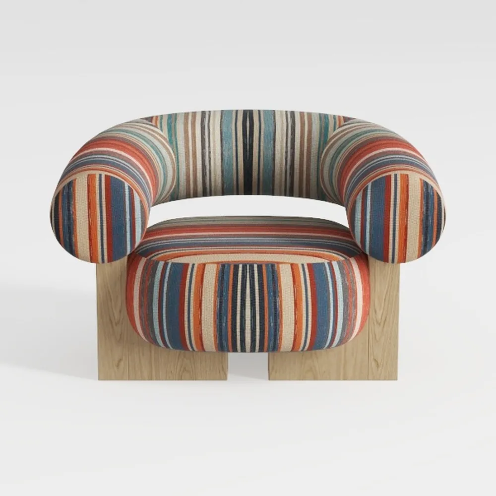 Poltrona Letto Regolabile 3 in 1, Divano Pieghevole con Cuscino, Comodo Divano da Pavimento per Appartamento, Camera da Letto, Ufficio, Versatile Poltrona Arancione