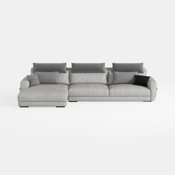 135.4" Cloud Modular Sectional Sofa Couch with | Homestyler