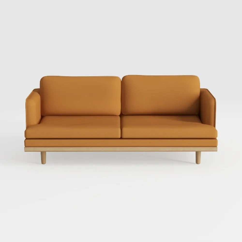 76" Velvet Chesterfield Sofa, Mid Century Modern