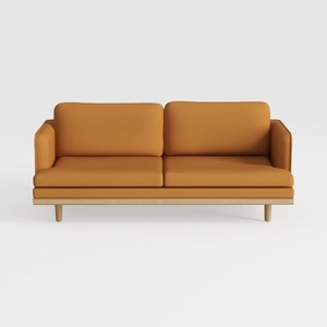 76" Velvet Chesterfield Sofa, Mid Century Modern