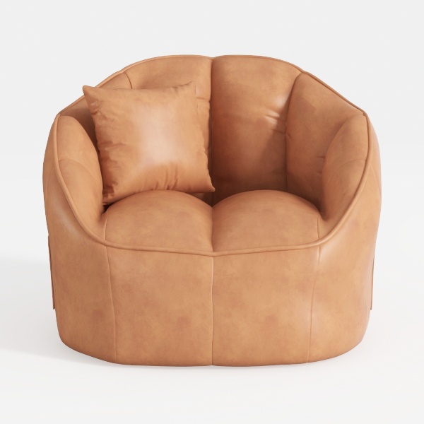 GarveeHome Modern Swivel Barrel Accent Chair, 360°