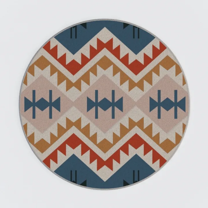 SAFAVIEH Monaco Collection Area Rug - 5' Round