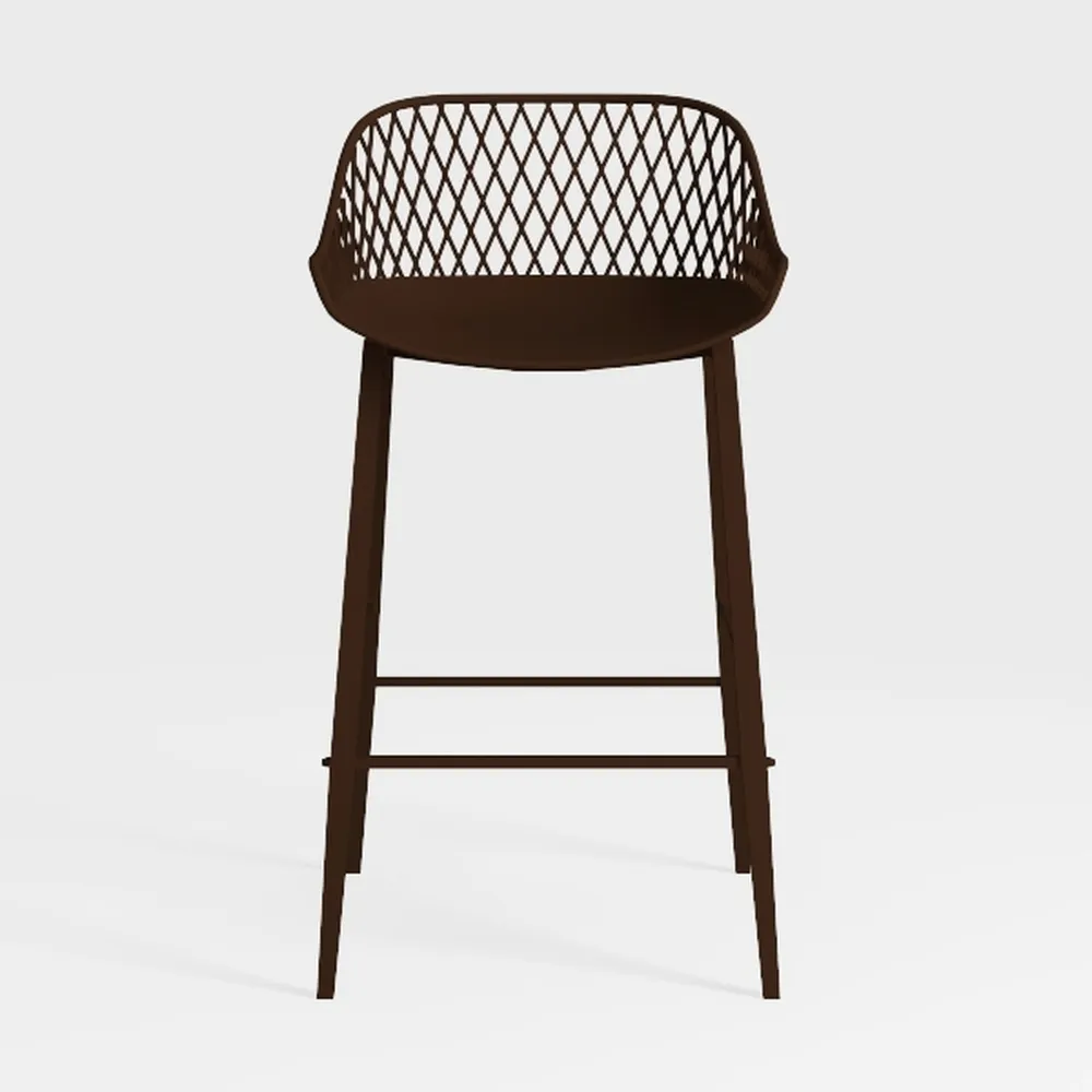 Set of 2 Bar Stools Counter Height - 26.4 inch