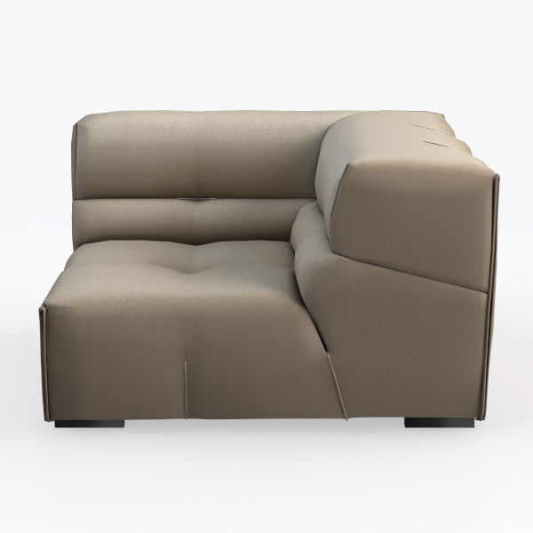 POVISON 31&quot; Modular Sectional Armless Sofa for Liv