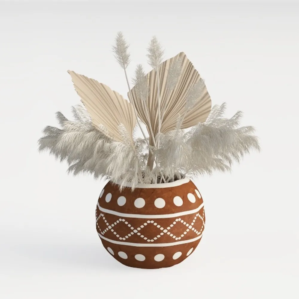 Creative Co-Op Decorative Paulownia Wood Vase,