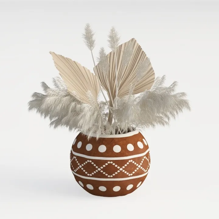 Creative Co-Op Decorative Paulownia Wood Vase,
