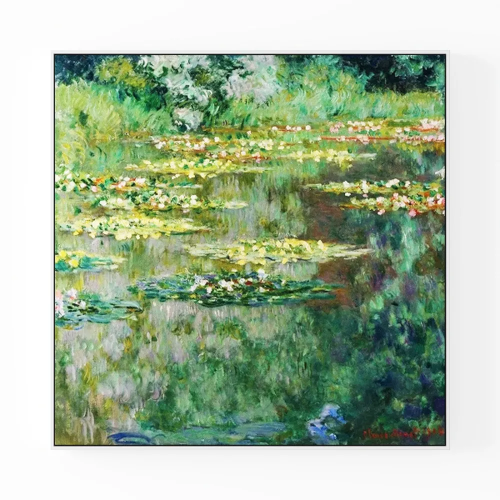 Monet - The Japanese Footbridge And The Water Lily
