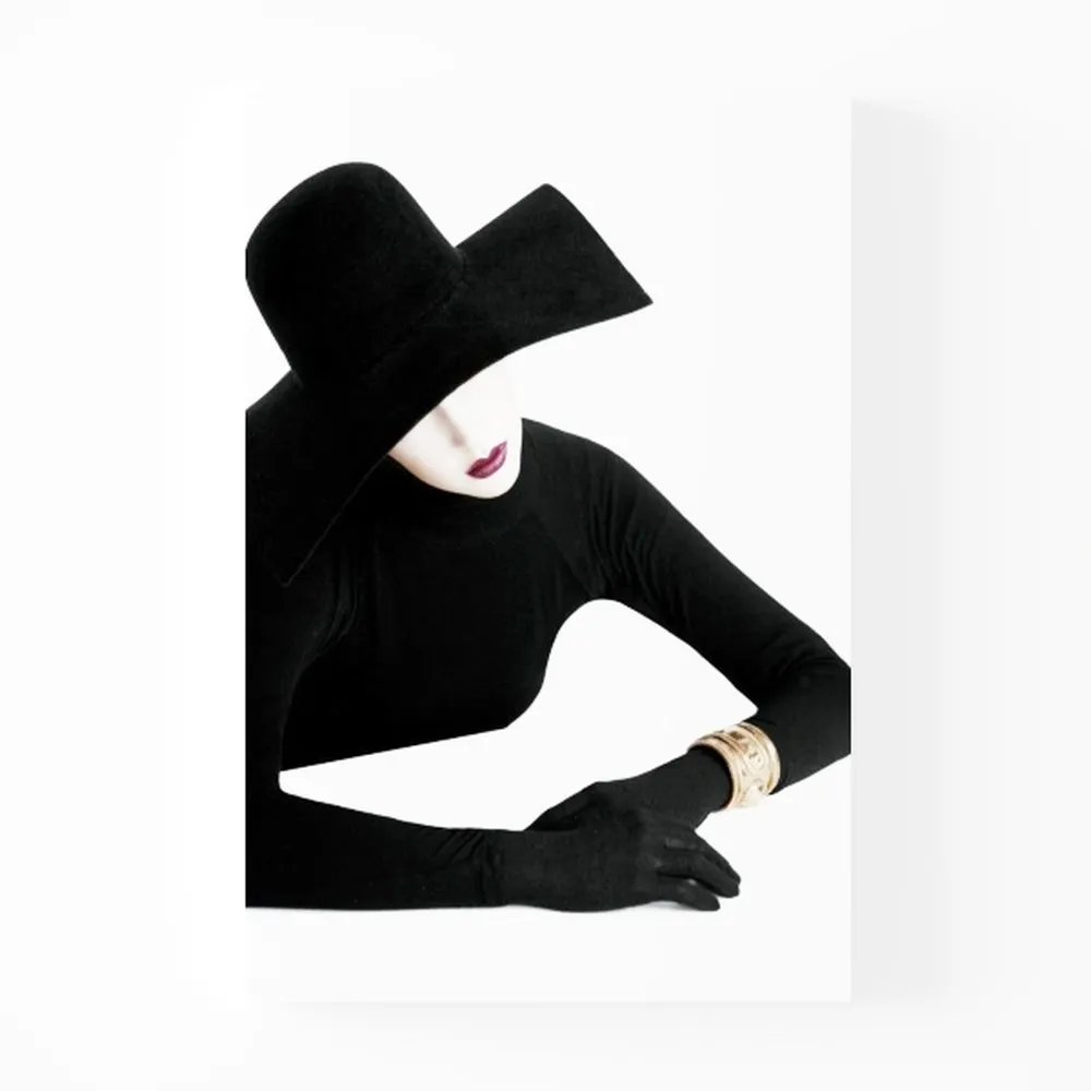 Paimuni Elegant Woman Canvas Wall Art for Living