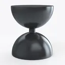 side table-workspace Right 45 Degree View