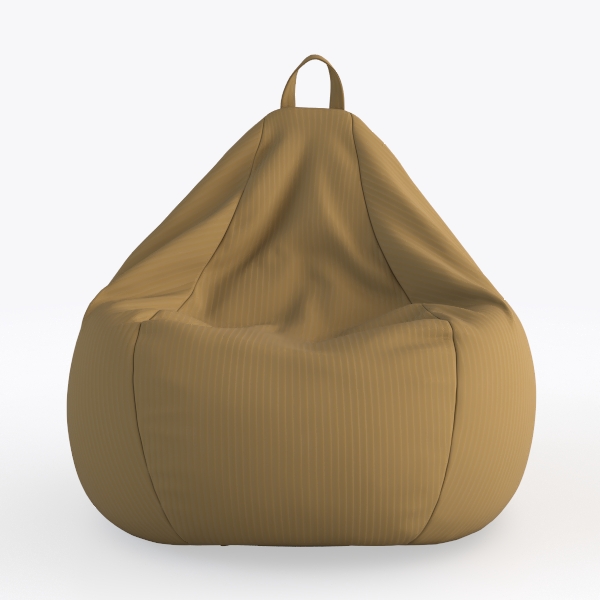 Yellow Bean Bag Comfy Chair for All Ages