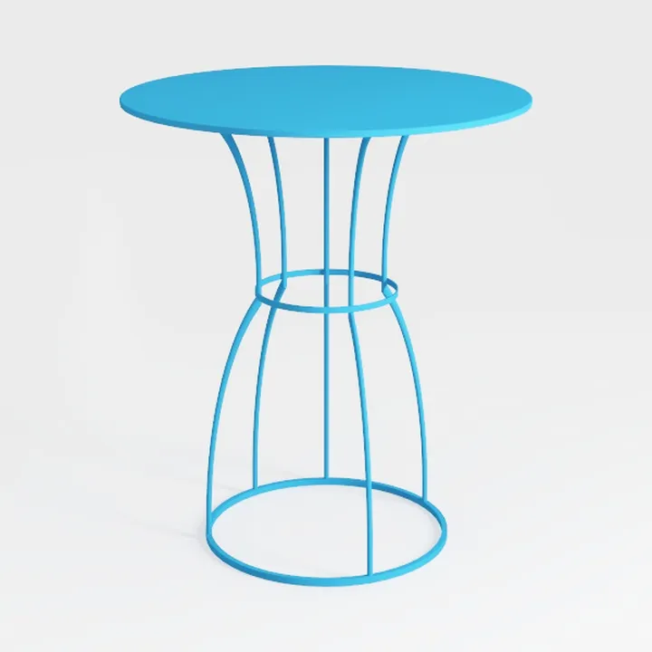 danpinera Outdoor Side Tables with Flower Cut Outs
