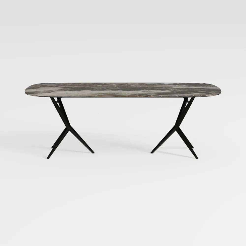 Tribesigns Farmhouse Dining Table for 6 People