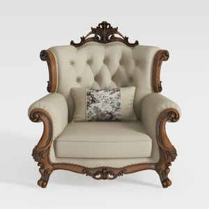 ACME Furniture Mehadi Chair,Tan and Floral Fabric