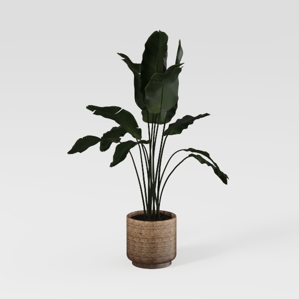 GeLive Short Round White Ceramic Vase Table