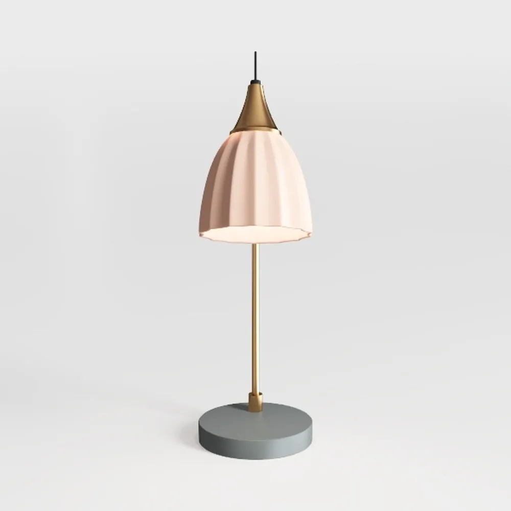 Flowerpot Lamp Modern Flower Bud 12" Cordless