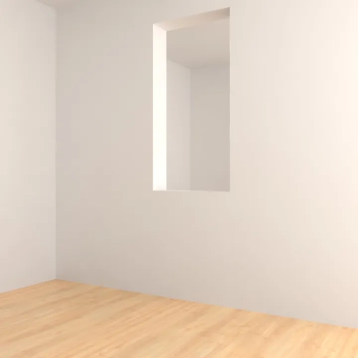 Square Wall Opening - 0.8x1.6m