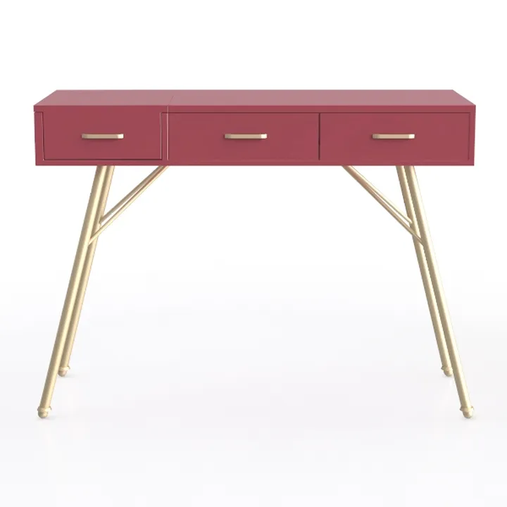 Linon PG138RSP01U Linon Home Decor Peggy Raspberry