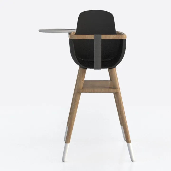 Bar Stools Set of 2, Swivel Bar Stools with Walnut