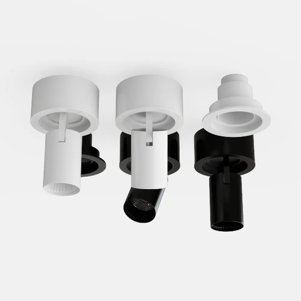 3-Light Industrial Farmhouse Black Matte Light