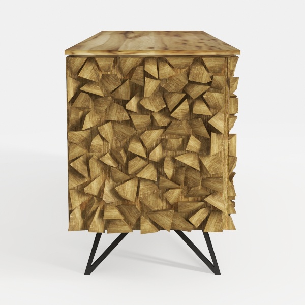 Sideboard Buffet Cabinet with Storage, Modern