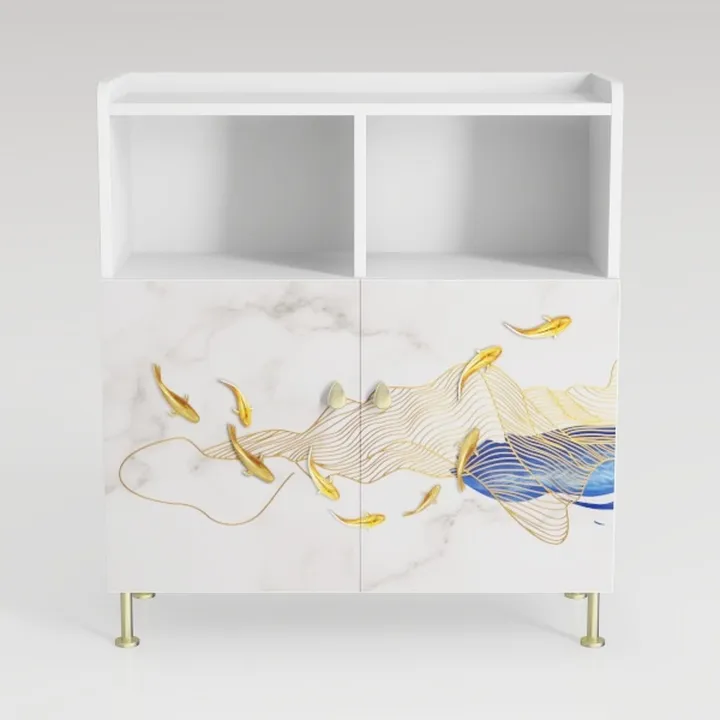 Loomie Shoe Cabinet,Freestanding Tipping Bucket