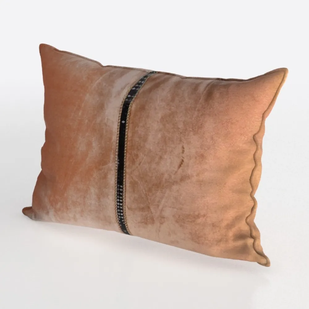 PANOD Pack of 2 Premium Faux Leather Throw Pillow