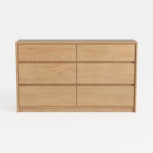 Modern 6 Drawers Dresser for Bedroom, 47" Wide