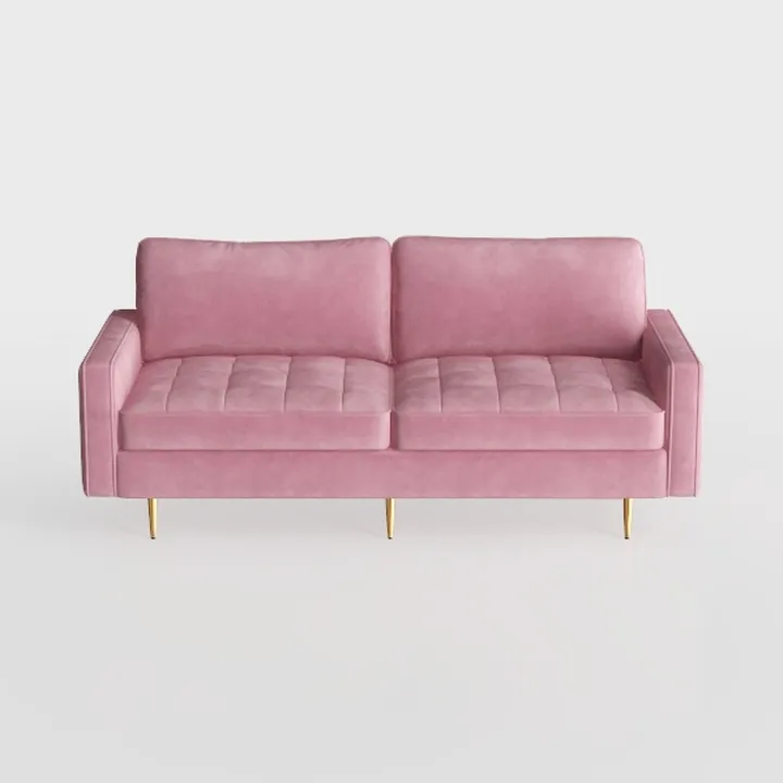 Anwick 72" Modern Velvet Sofa Bed Futon,