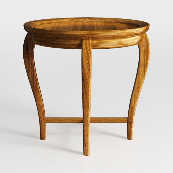 AILVJU Wood Side Table