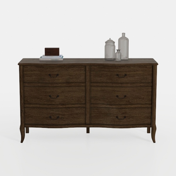 Grain Wood Furniture Greenport 6-Drawer Bedroom 