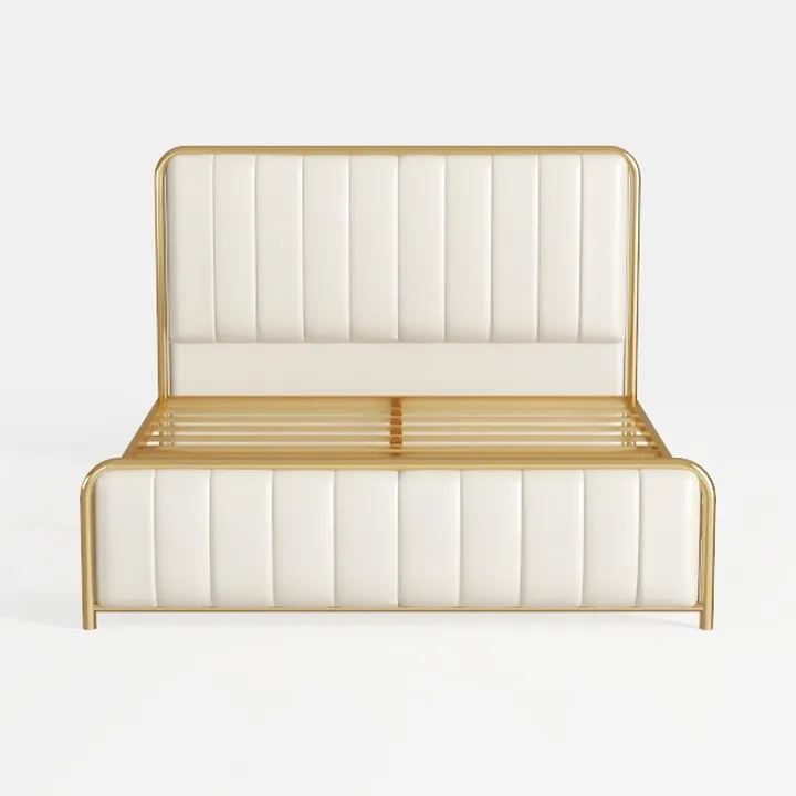 Rolanstar Twin Size Bed Frame with LED Light and