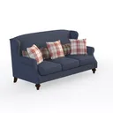 Sensheng Furniture SFG6005-3 Sofa Right 45 Degree View