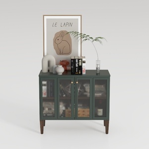 side cabinet-Olive Green