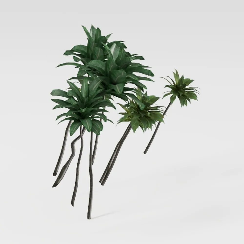 Artificial Phoenix Palm Tree 8ft Tall 2