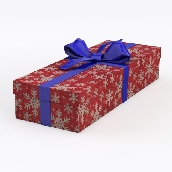 Gift wrapped box