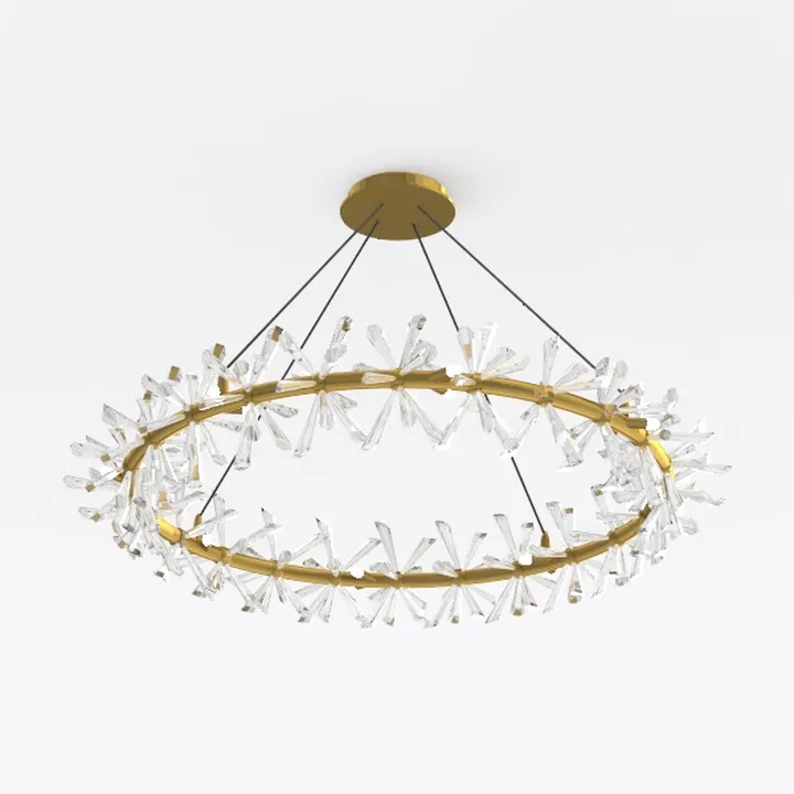 Depuley Bedroom Ceiling Fan with Lights: 20" Gold 