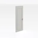 28 x 80 Solid Core Slab Doors, Interior French  Right 45 Degree View